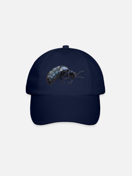 Insecte coléoptère - Casquette classique - bleu/bleu