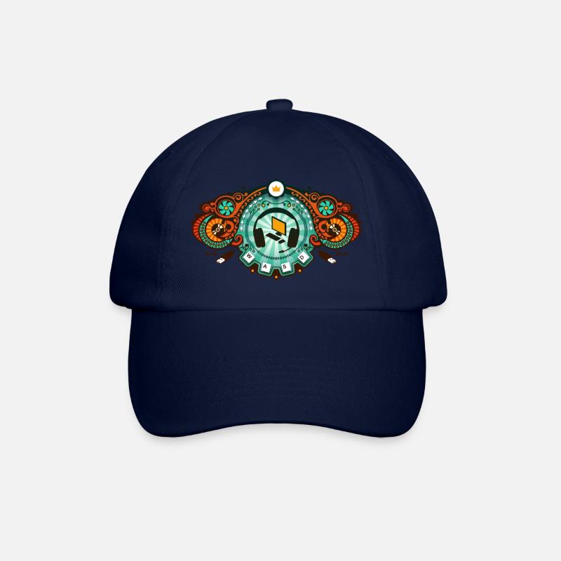 WASD luxe circus - Baseballkappe - Blau/Blau