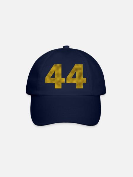 Geburtstag 44 Jahre - Baseballkappe - Blau/Blau