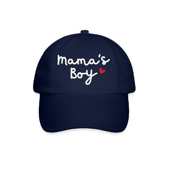 Mama's boy - Baseball Cap - blue/blue - Front