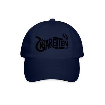Zigaretten - Deutsche Memes - Baseballkappe - Blau/Blau - Vorne