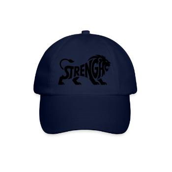 Strengh - Cool Lion Logo - Baseball Cap - blue/blue - Front