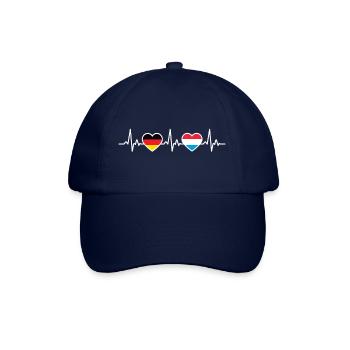Luxembourg Allemagne Drapeau Allemand Luxembourgeois - Casquette classique - bleu/bleu - Devant