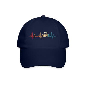 Farmer Tractor Retro Farmer Tractor - Baseball Cap - blue/blue - Front