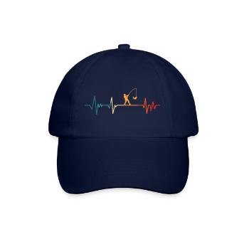 Pêcheur battement de cœur pêcheur pêcheur - Casquette classique - bleu/bleu - Devant