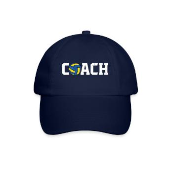 Coach volleyball T-shirt Volleyball Trainer - Baseballkappe - Blau/Blau - Vorne