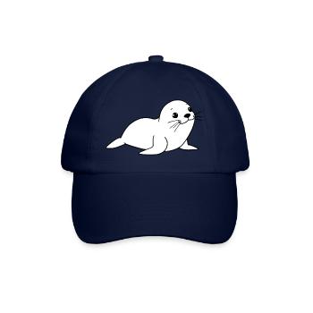 Seal Seals Seals Northern Germany - Baseball Cap - blue/blue - Front