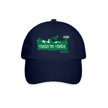 Coast to Coast Ride - Baseball Cap - blue/blue - Front