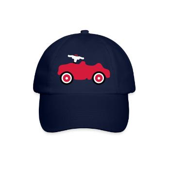 toy car kids fun roll toddler baby - Baseball Cap - blue/blue - Front