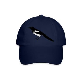 elster - Baseballkappe - Blau/Blau - Vorne
