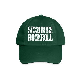 Sex Drugs and Rock&Roll - Casquette classique - vert bouteille - Devant