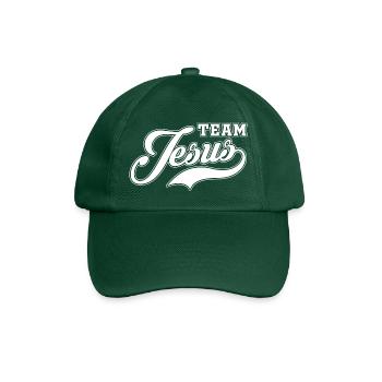 Team Jesus - Baseball Cap - bottle green - Front