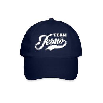 Team Jesus - Baseball Cap - blue/blue - Front