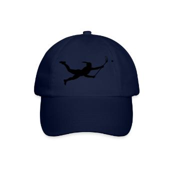 Flooball Girl Vector Graphics - Baseball Cap - blue/blue - Front