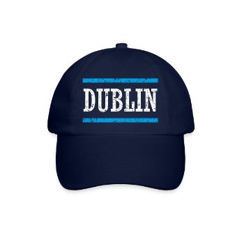 Dublin lettering - Baseball Cap - blue/blue - Front