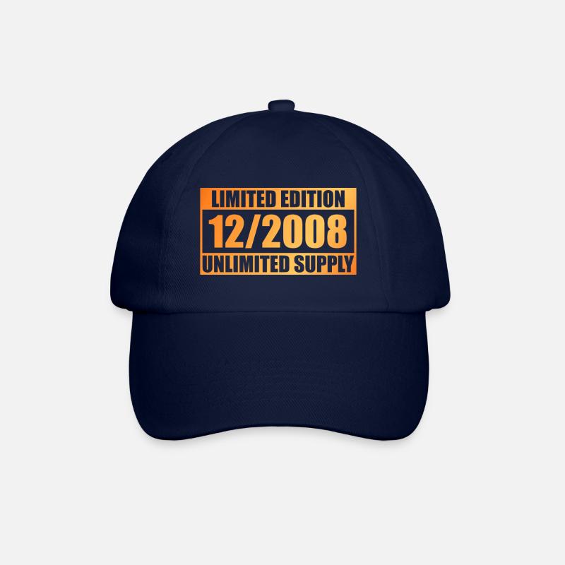 15th Anniversary Limited Edition - ꝏ Supply 12/2008 - Baseball Cap - blue/blue