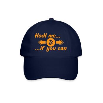 BTC Hold me if you can - Casquette classique - bleu/bleu - Devant