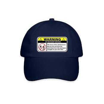 Informationen für Passagiere - Baseballkappe - Blau/Blau - Vorne