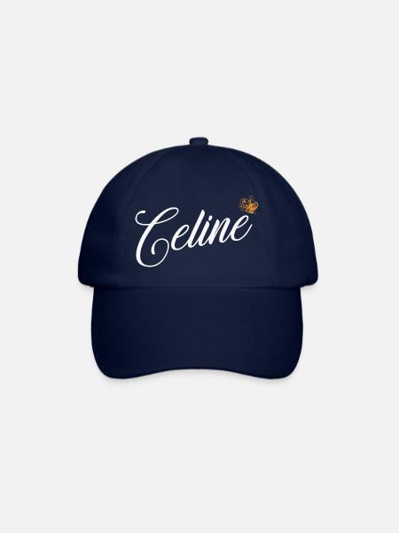 Celine Nom pour Femme Enfants Tout-petits - Celine - Casquette classique - bleu/bleu