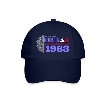 Timeless Soul Since 1963 - 62 Years of Wisdom - Baseball Cap - blue/blue - Front