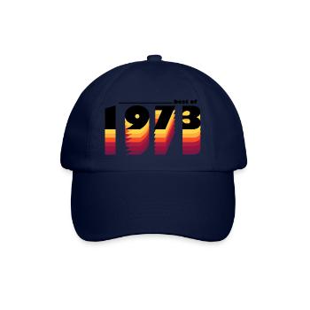 Vintage Bold Hommage à 1973 - Célébrer le 52ème - Casquette classique - bleu/bleu - Devant