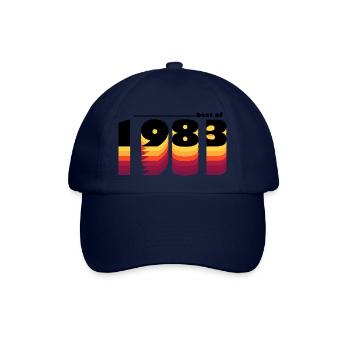 Vintage Bold Hommage à 1983 - Célébrer le 42ème - Casquette classique - bleu/bleu - Devant