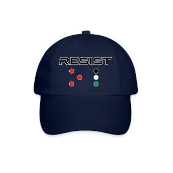 RESIST FP - Baseball Cap - blue/blue - Front