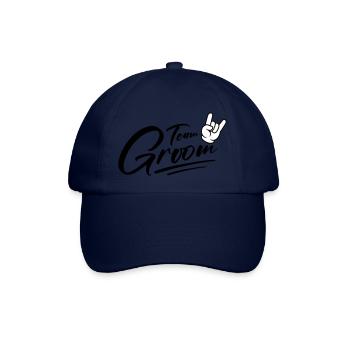 Groom Team Groom Bachelor - Baseball Cap - blue/blue - Front