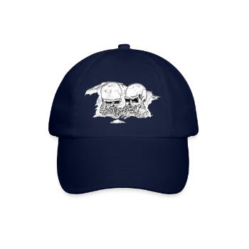Till we die - Baseballkappe - Blau/Blau - Vorne