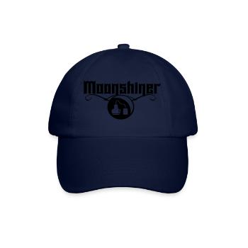 moonshiner schnaps whisky distiller party around sail around - Baseball Cap - blue/blue - Front