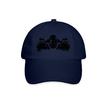 conduire une moto - Casquette classique - bleu/bleu - Devant