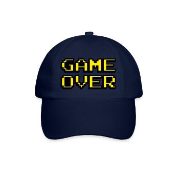 Game Over Design - Casquette classique - bleu/bleu - Devant