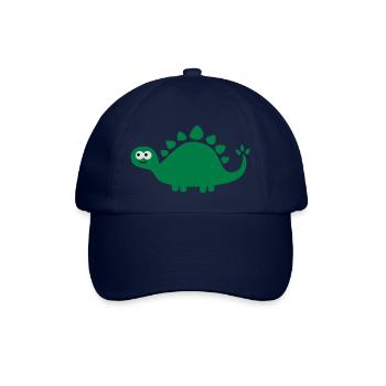 Dinosaure drôle mignon - Casquette classique - bleu/bleu - Devant