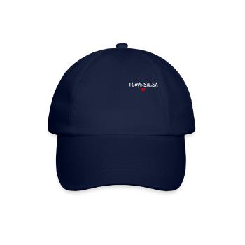 J'aime la salsa - Casquette classique - bleu/bleu - Devant