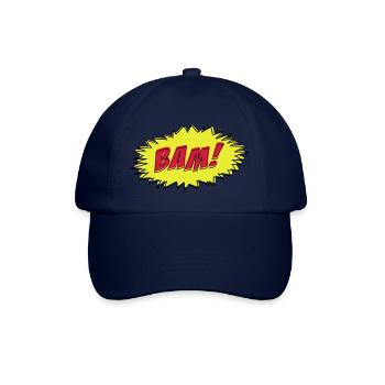 Comic Book BAM! - Baseball Cap - blue/blue - Front