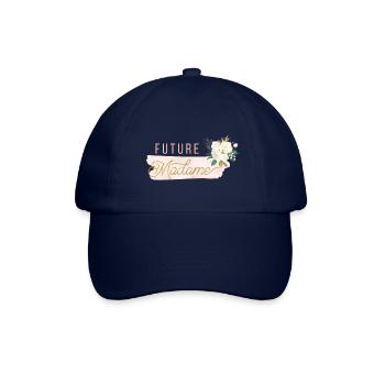 Customizable Future Madame - Baseball Cap - blue/blue - Front