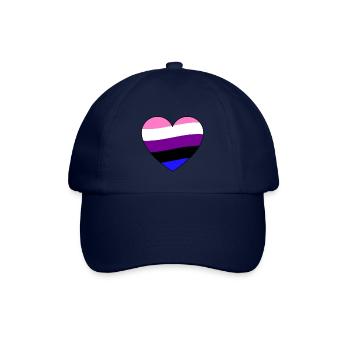 Pride Gender Fluid - Baseball Cap - blue/blue - Front