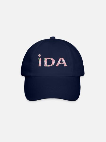 Ida - Baseballkappe - Blau/Blau