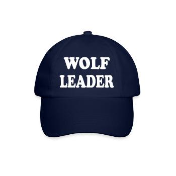 WOLF LEADER (White) - Baseball Cap - blue/blue - Front