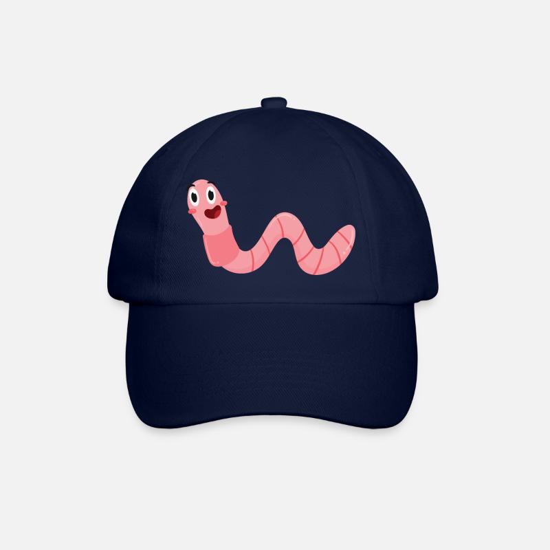 Ver de terre - Casquette classique - bleu/bleu