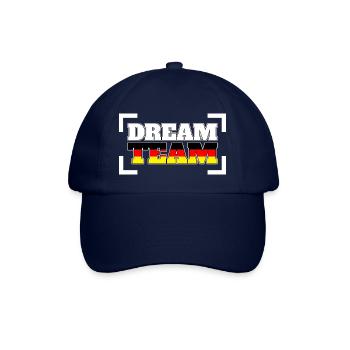 DREAM TEAM Deutschland Fahne - Baseballkappe - Blau/Blau - Vorne