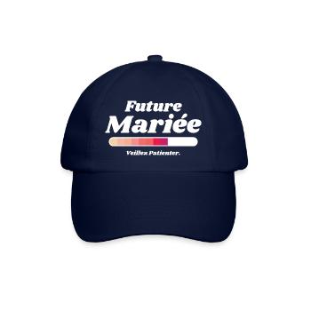 Future Mariée - Casquette classique - bleu/bleu - Devant
