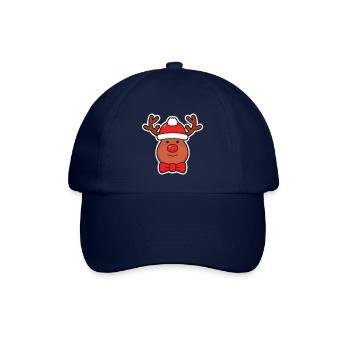Rentier - Baseballkappe - Blau/Blau - Vorne