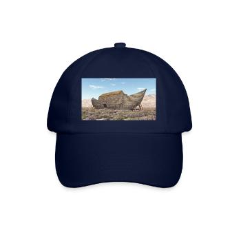 Arche Noah, Bibel, Religion - Baseballkappe - Blau/Blau - Vorne