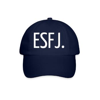 ESFJ. - Baseballkappe - Blau/Blau - Vorne