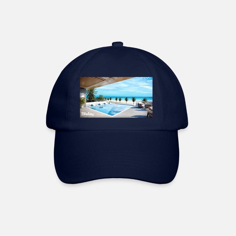 Piscine et plage - Casquette classique - bleu/bleu