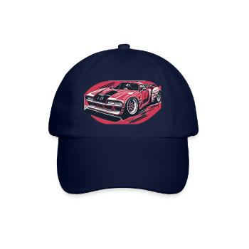 Racecar all Red - Baseball Cap - blue/blue - Front