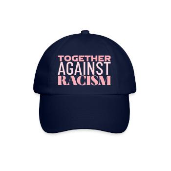 TOGETHER AGAINST RACISM - Baseballkappe - Blau/Blau - Vorne