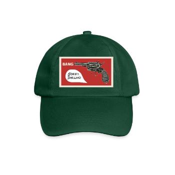 Coup. Désolé chéri ! - Casquette classique - vert bouteille - Devant