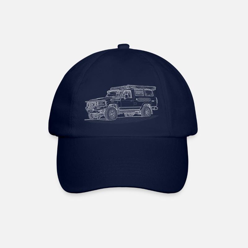 Landcruiser 78 - Baseballkappe - Blau/Blau